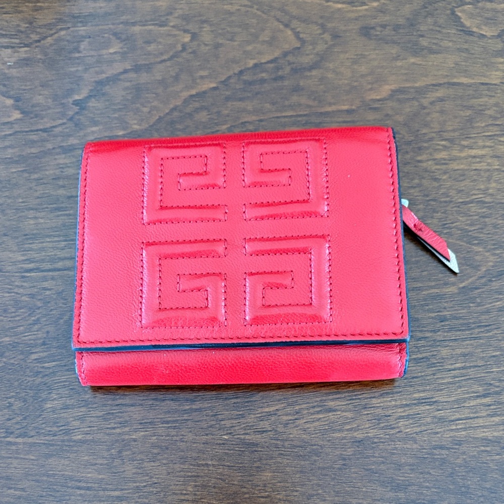 Givenchy Bold Red Wallet
